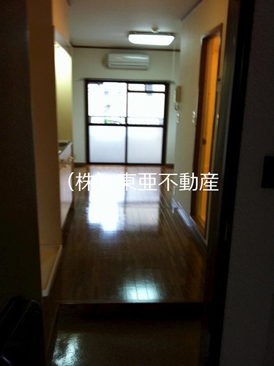 プライムシティ熊本207の玄関