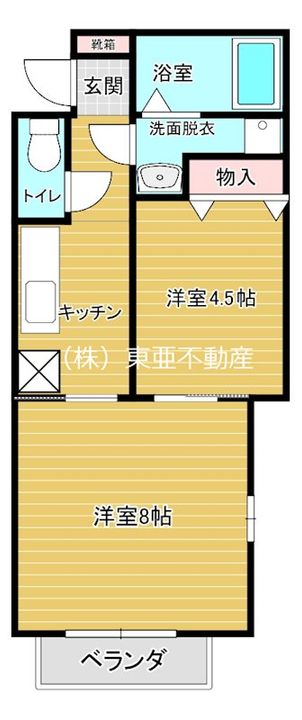 アバンティIIの間取り