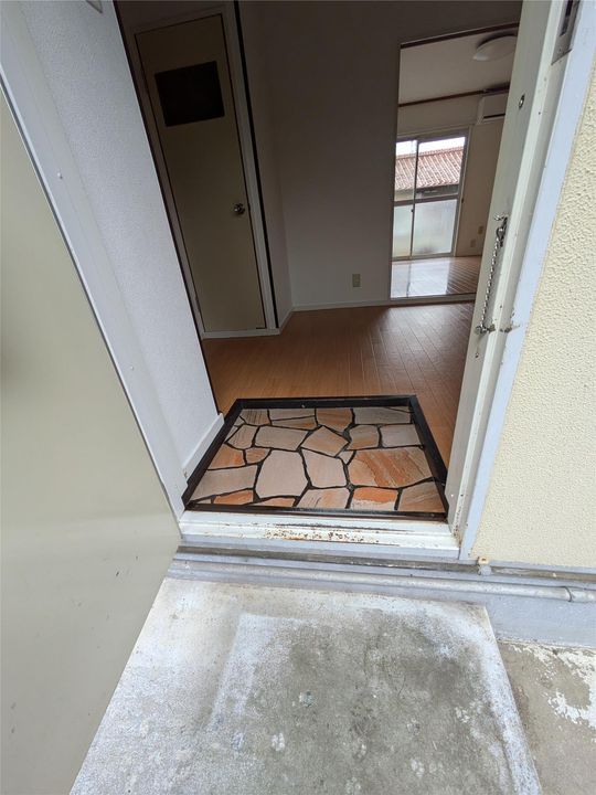 王喜ハイツ102の玄関