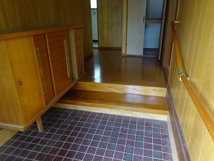 山口県山陽小野田市叶松2丁目(一戸建)の賃貸物件1の玄関