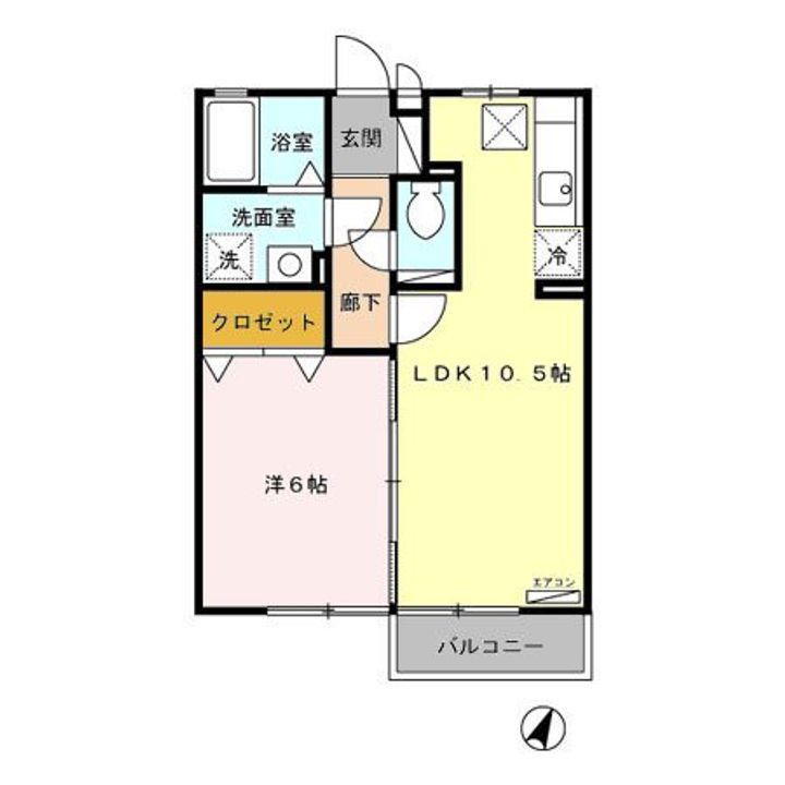 ボン・ショコラの間取り