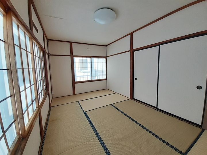 小野アパート2号室の寝室