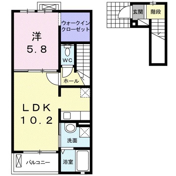 オルタシアの間取り