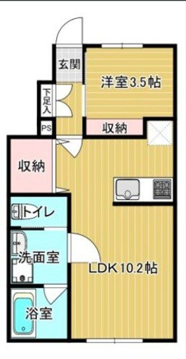 Astoria Aの間取り