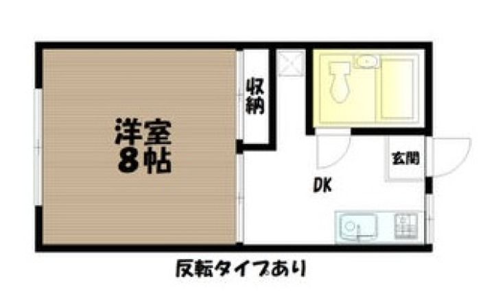 ハイツ栗崎104の間取り