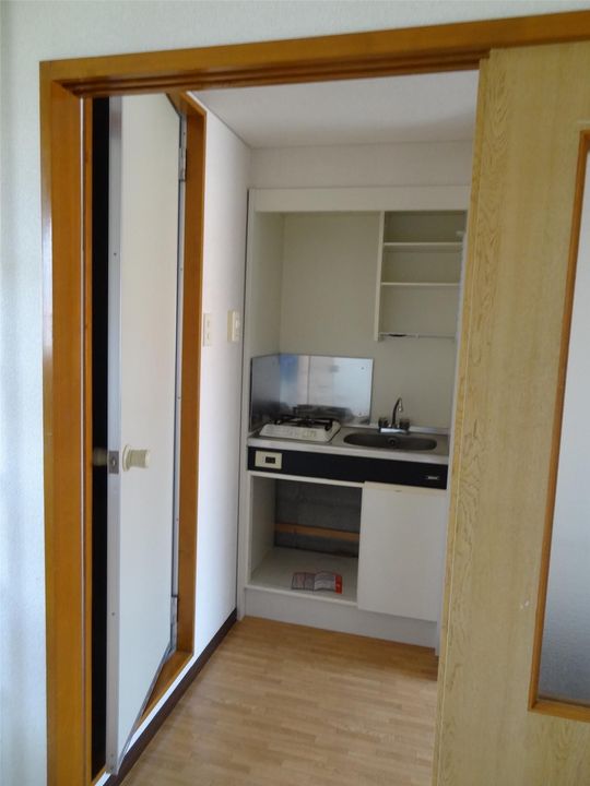 大阪府高槻市真上町2丁目の賃貸マンションのキッチン