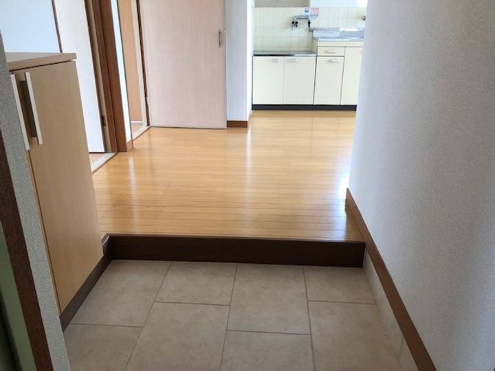 大宅マンションの玄関