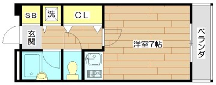 ピーズライフの間取り