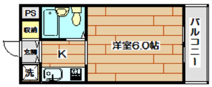 ジョイフル富田の間取り
