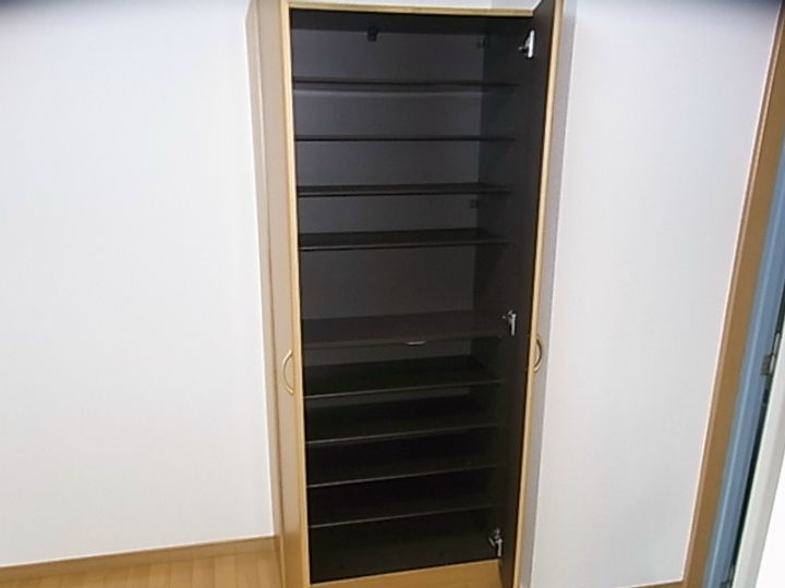 アンフィニィ松ヶ丘の玄関