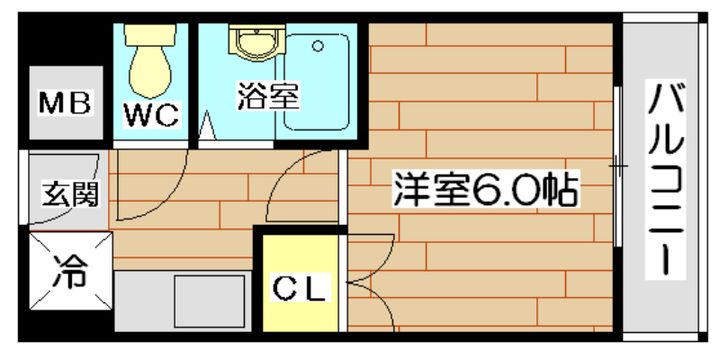 エスアイマンションの間取り