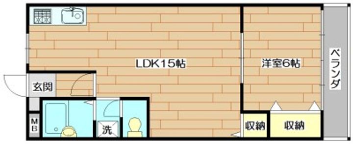 グランドハイツの間取り