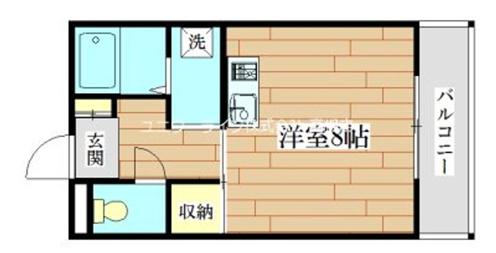 オークウッズ高槻の間取り
