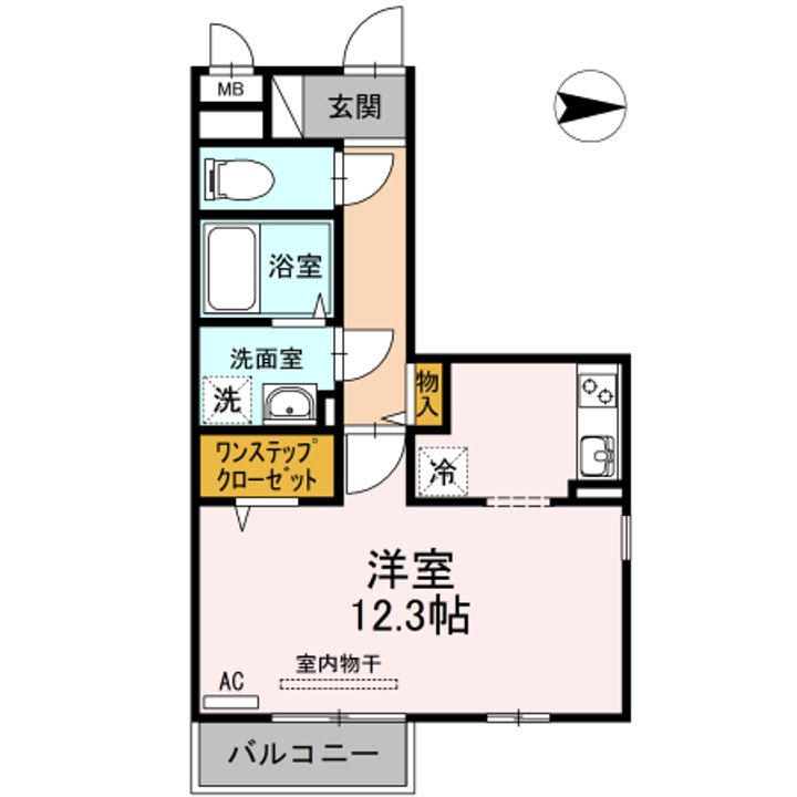 ブランシェの間取り
