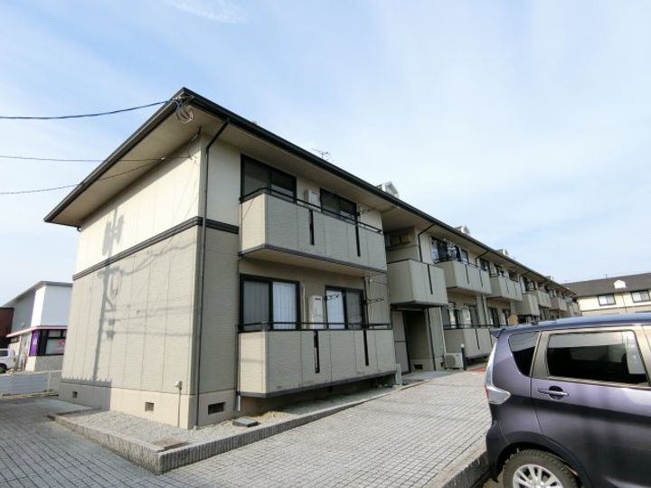 メゾンリヴェールA棟201の外観