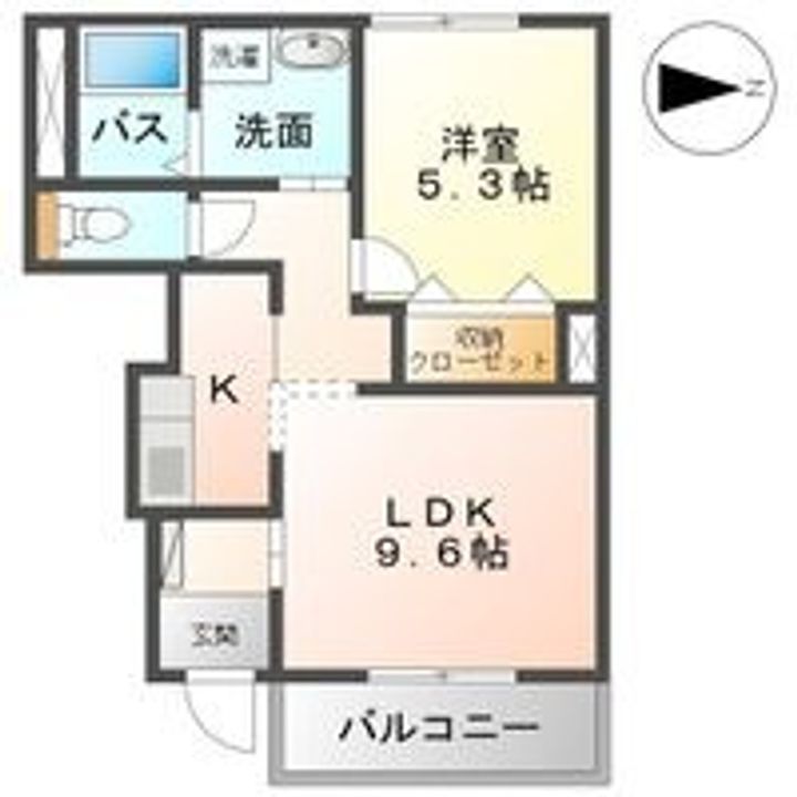 ルミナス105の間取り