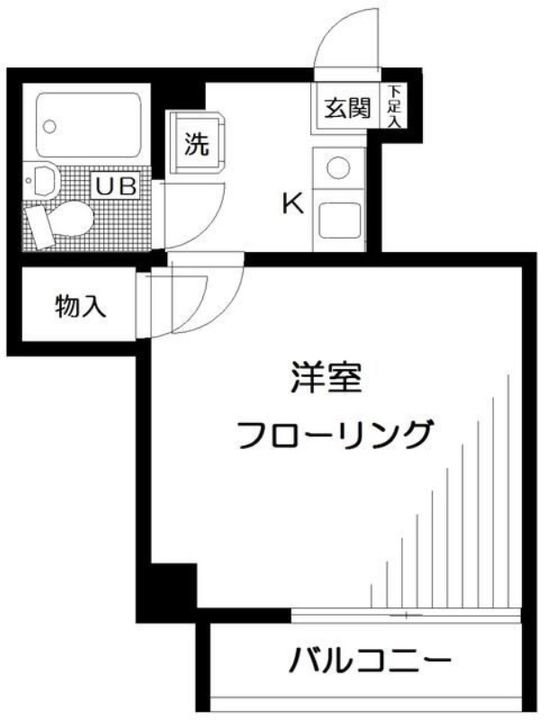 東京都足立区綾瀬5丁目(マンション)の賃貸物件302の間取り
