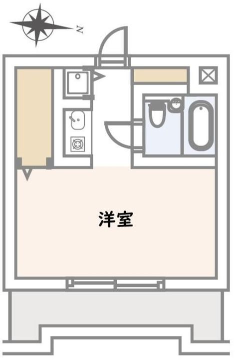 千葉県船橋市前原西5丁目(マンション)の賃貸物件の間取り
