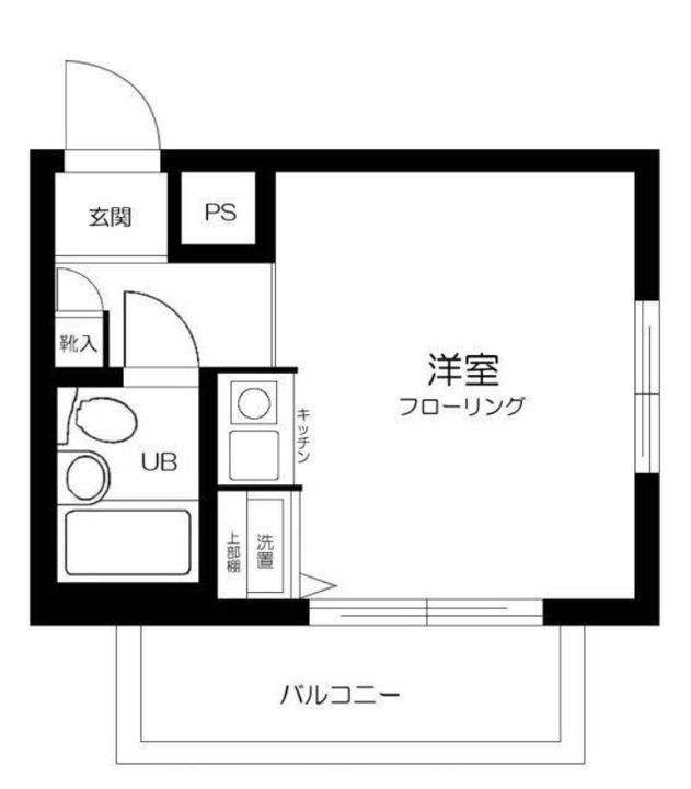 東京都葛飾区西亀有4丁目(マンション)の賃貸物件303の間取り