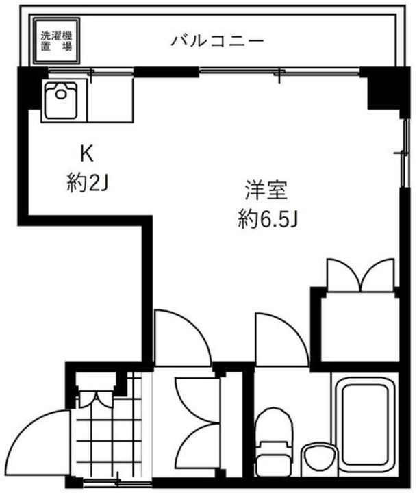 東京都足立区梅島2丁目(マンション)の賃貸物件402の間取り