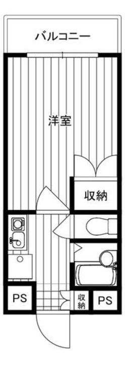 千葉県習志野市大久保3丁目(マンション)の賃貸物件304の間取り