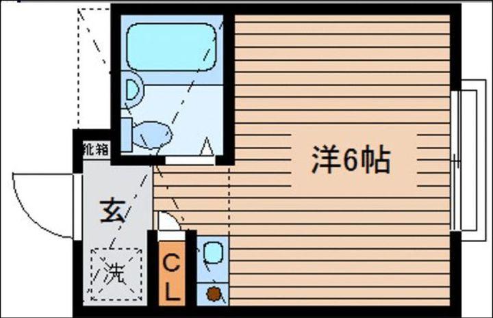 東京都江戸川区西瑞江3丁目(アパート)の賃貸物件の間取り