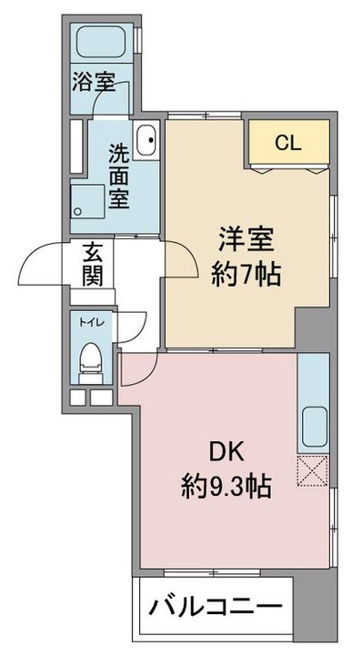 愛知県名古屋市北区大曽根3丁目(マンション)の賃貸物件の間取り