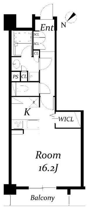 愛知県名古屋市千種区千種2丁目(マンション)の賃貸物件の間取り