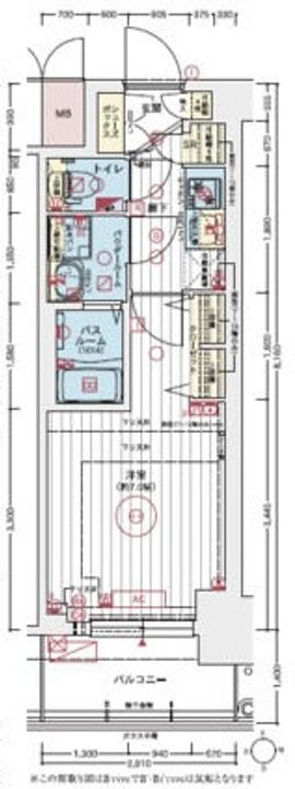エステムコート名古屋ツインウエストの間取り