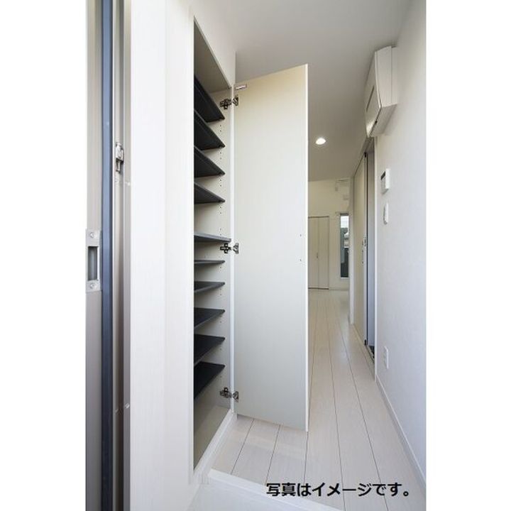 愛知県名古屋市中村区亀島1丁目(アパート)の賃貸物件の玄関