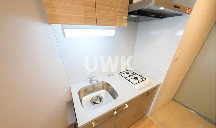 愛知県名古屋市中区富士見町(マンション)の賃貸物件のキッチン
