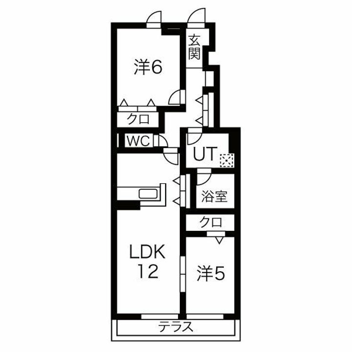 グランシャリオ京都南の間取り