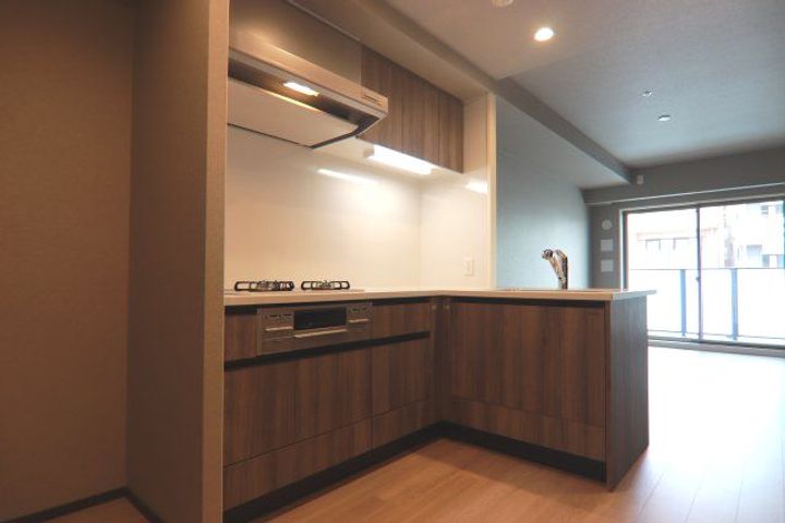愛知県名古屋市中区橘1丁目(マンション)の賃貸物件のキッチン