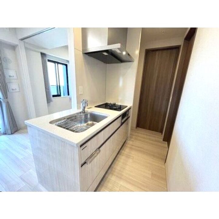 愛知県名古屋市中区伊勢山2丁目(マンション)の賃貸物件のキッチン