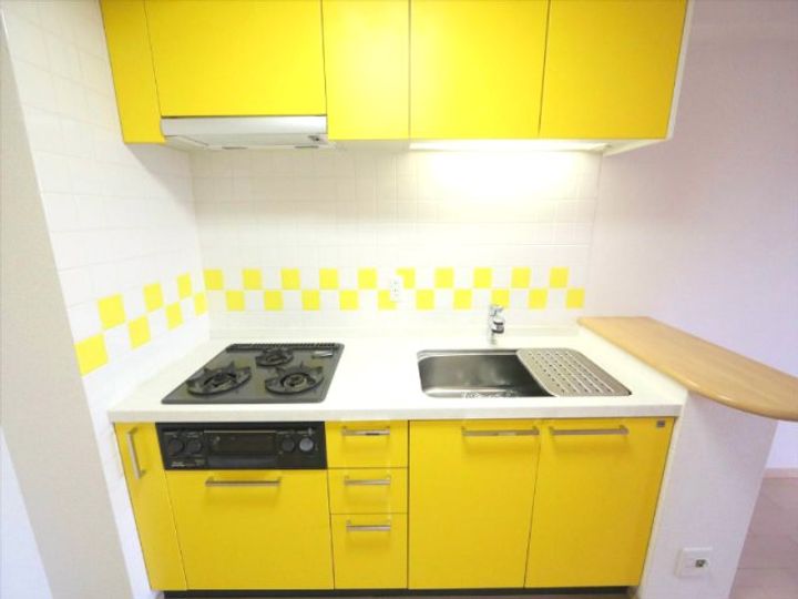 愛知県名古屋市中区新栄1丁目(マンション)の賃貸物件のキッチン