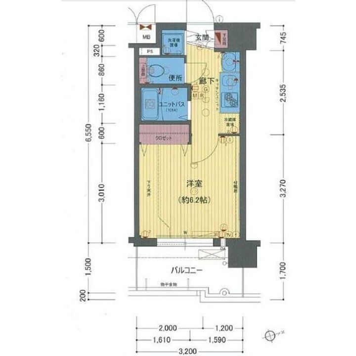 プレサンス名古屋城前ラバンカの間取り