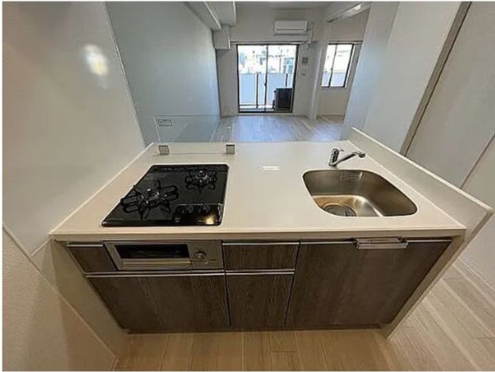 愛知県名古屋市中区新栄2丁目(マンション)の賃貸物件のキッチン