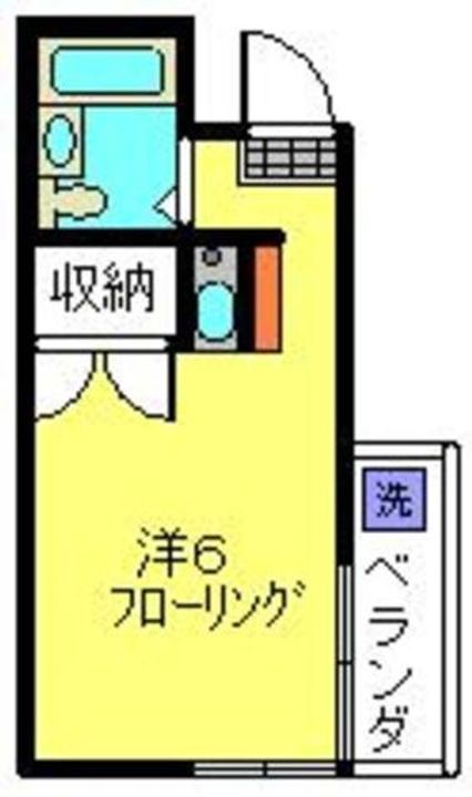 エルミタージュ201の間取り