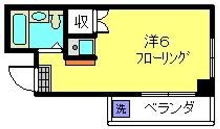 エルミタージュ205の間取り