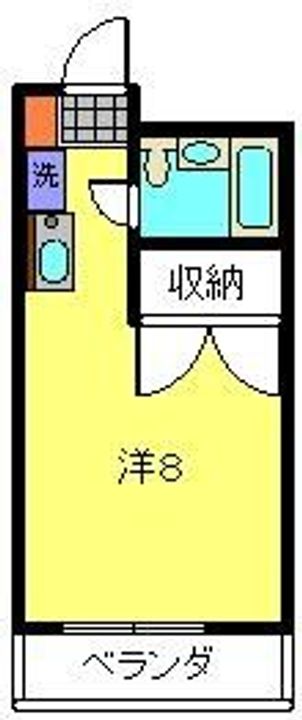 藤テラス405の間取り