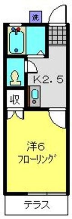 ベルリバーC棟の間取り