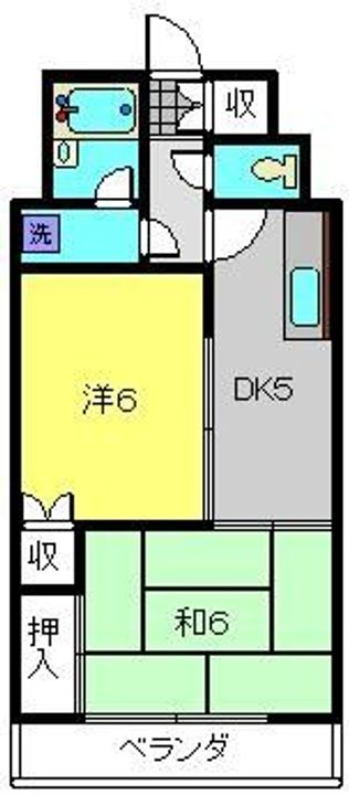 トリムパークマンション403の間取り