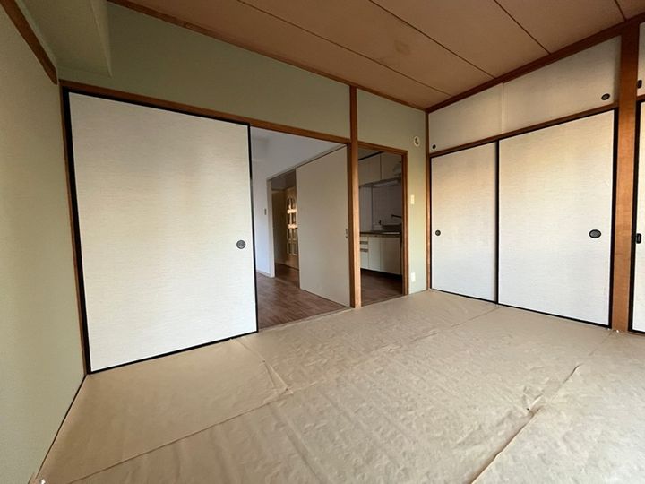 トリムパークマンション406の寝室