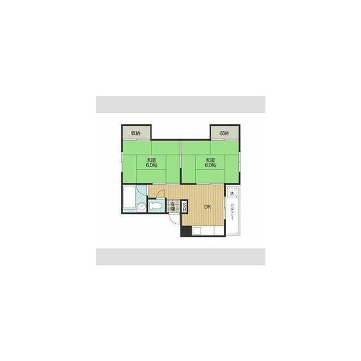 第2マルシンコーポの間取り