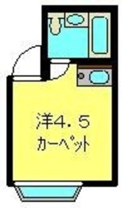 グリーンテラス水奈月I1204の間取り