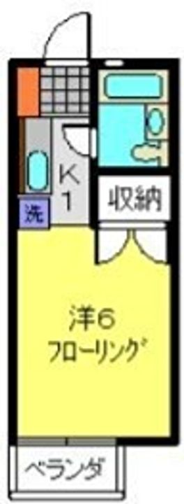 カサ・デ・フロール203の間取り