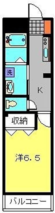 レベアス大和の間取り