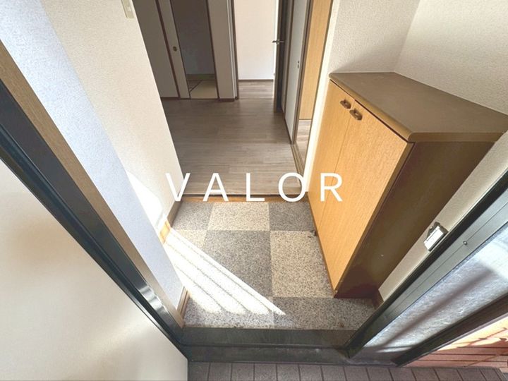 ボナール町田Aの玄関