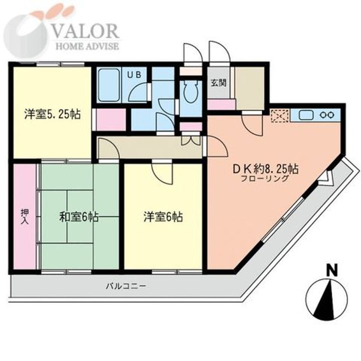 ベルメゾンTの間取り