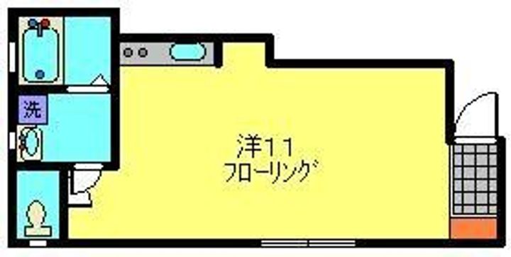 コーポ稲葉202の間取り